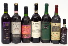 Vina Mara Rioja Reserva 1996, 5 bottles and 3 further bottles of 1997, Calen Port 42, 20cl, 1