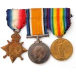 First War trio, 1914-15 Star to Lt H L Phillips of the Army Service Corps, War Medal to Major H L