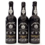 Delaforce Finest Vintage Port, 3 bottles