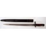 American early 20th century First World War M19 17 bayonet manufactured by Winchester Arms with