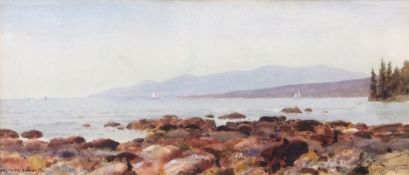 Frederic Marlett Bell-Smith, PRCA, OSA (1846-1923) "Low Tide, English Bay, Vancouver, British