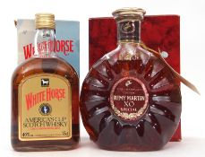 Remy Martin XO Special Fine Champagne Cognac, 1 bottle, 70cl, boxed, White Horse "Americas Cup"