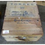 Torres Grand Coronas Mas La Plana Reserva 1988, 6 bottles in a sealed wooden case