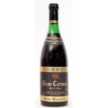 Torres Grand Coronas Mas la Plana Black Label 1988, 5 bottles