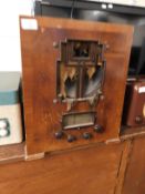 VINTAGE WALNUT CASED MARCONI RADIO