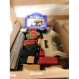 BOX CONTAINING MIXED PLAY WORN DIE-CAST TOYS