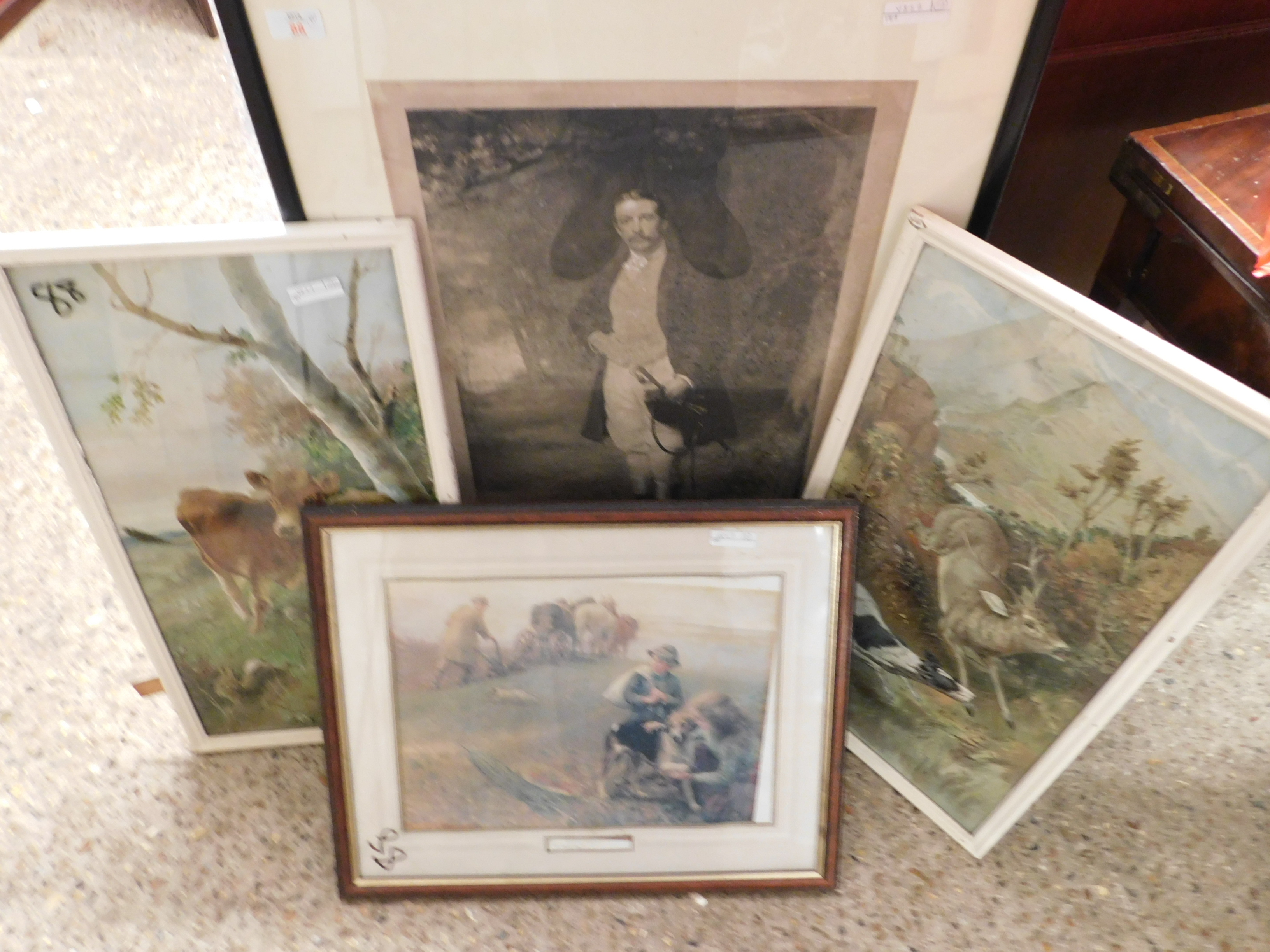 GROUP OF MIXED PRINTS, PICTURES ETC