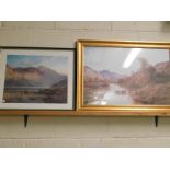 TWO FRAMED ALFRED DE BREANSKI PRINTS (2)