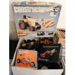 BOXED CONSTRUCTION KIT, MODERN MECCANO WARES ETC