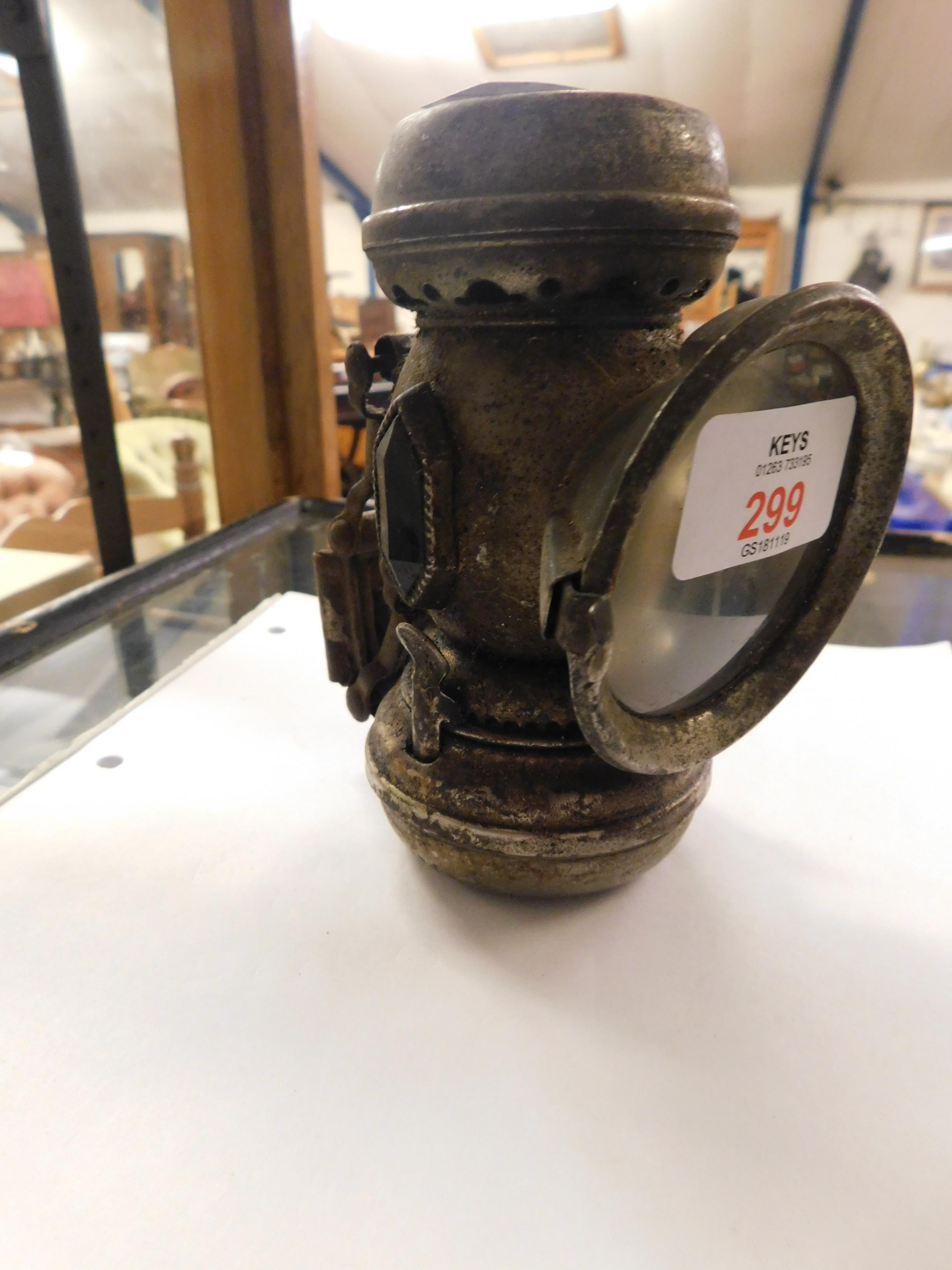 GOOD QUALITY VINTAGE CYCLE LAMP
