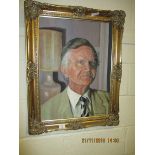 GILT FRAMED PORTRAIT BY CLIFFORD H FISHER