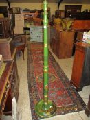 GOOD QUALITY GREEN ORIENTAL STANDARD LAMP