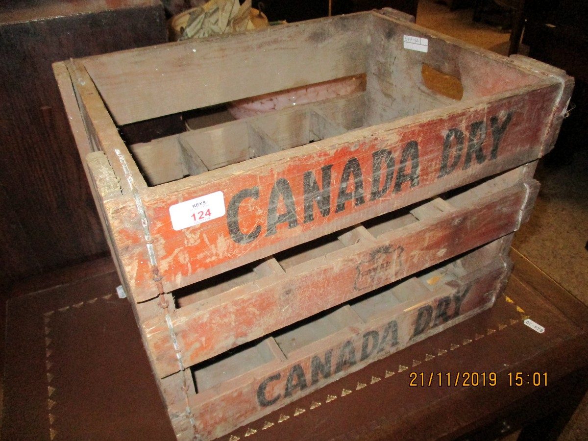 CANADA DRY VINTAGE CRATE