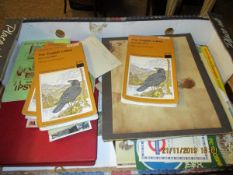 BOX CONTAINING MIXED ORDNANCE SURVEY MAPS, EPHEMERA, PHOTOGRAPHS ETC