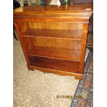 GOOD QUALITY CHERRY WOOD DWARF BOOKCASE