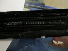 GOOD QUALITY FIVE PIECE SHIMANO SYMETRE TRAVELLERS FISHING ROD