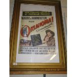 GILT FRAMED REPRODUCTION POSTER