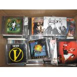 BOX CONTAINING MIXED CDS ETC