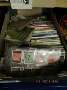 BOX CONTAINING MIXED BROOKE BOND TEA CARDS