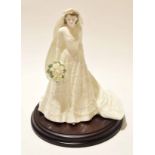 Coalport figure of HM The Queen in a limited edition number 4916 of 7500, the figure to