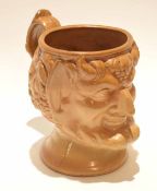 Stoneware model of Bacchus modelled in typical fashion, possibly Doulton or Fulham, 18cm high