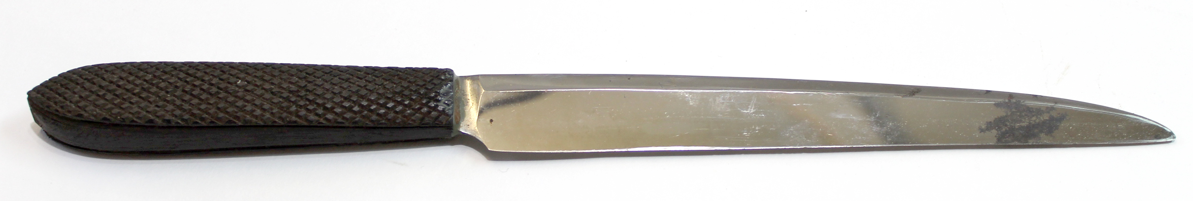 Knife with wooden handle, the blade marked Evans - Image 4 of 4