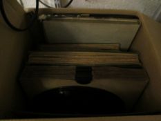 BOX CONTAINING MIXED 78RPM VINYL RECORDS