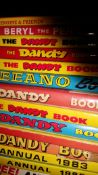 Childrens Annuals, inc Whoopee, Dandy, Cor, mainly 1970s/1980s (25 books)