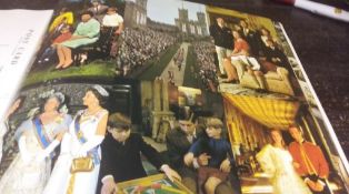 144 unused postcards, 90 years of history of queens life, very rare collection.