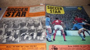 54 editions of Soccer Star Magazine.