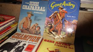 Collection of various 1940s - 1960s Cowboy Annuals (16 books)