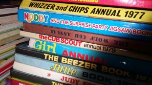 Childrens Annuals: incl Girl, Judy, June, Beezer (16)