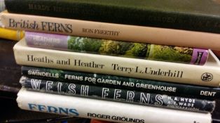 Gardening, trees, shrubs, fern and heathers. 16books