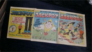 24 editions of Jackpot" Comic, 1970s and early 1970s and early 1980s"