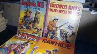 Collection of various 1940s - 1960s Cowboy Annuals (15 books)