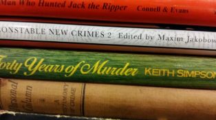 True Crime incl 2x Ripper. 11 books