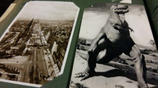 Large album of various postcards x50