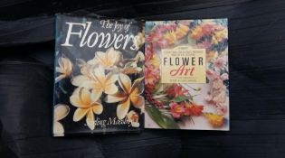 Gardening, large format flower books. 12 books