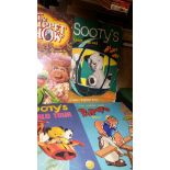 Childrens Books: Tom & Jerry, Pinky & Perky, Sooty, Popeye, Huckleberry Hound, etc (16 books)