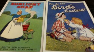 Early C20th advertising photos All unused x 24