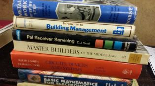 General work, engineering etc. 14 books,