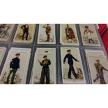 Cigarette Cards A collection of various Cigarette Cards, viz 35 x J Player uniforms of the