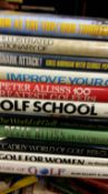 large format golf books. 11 books