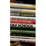 large format golf books. 11 books