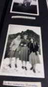 Large photo album, mainly Tours holidays Every photo with written description 1940s-1950s