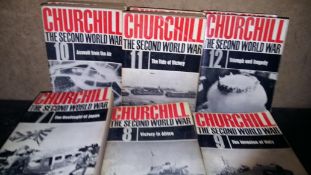 Winston Churchill, "The Second World War", full set of 12 vols.