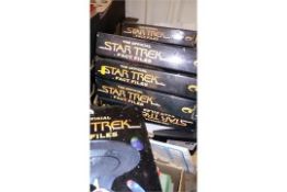 Colln Star Trek" magazines in folders, 13 folders"