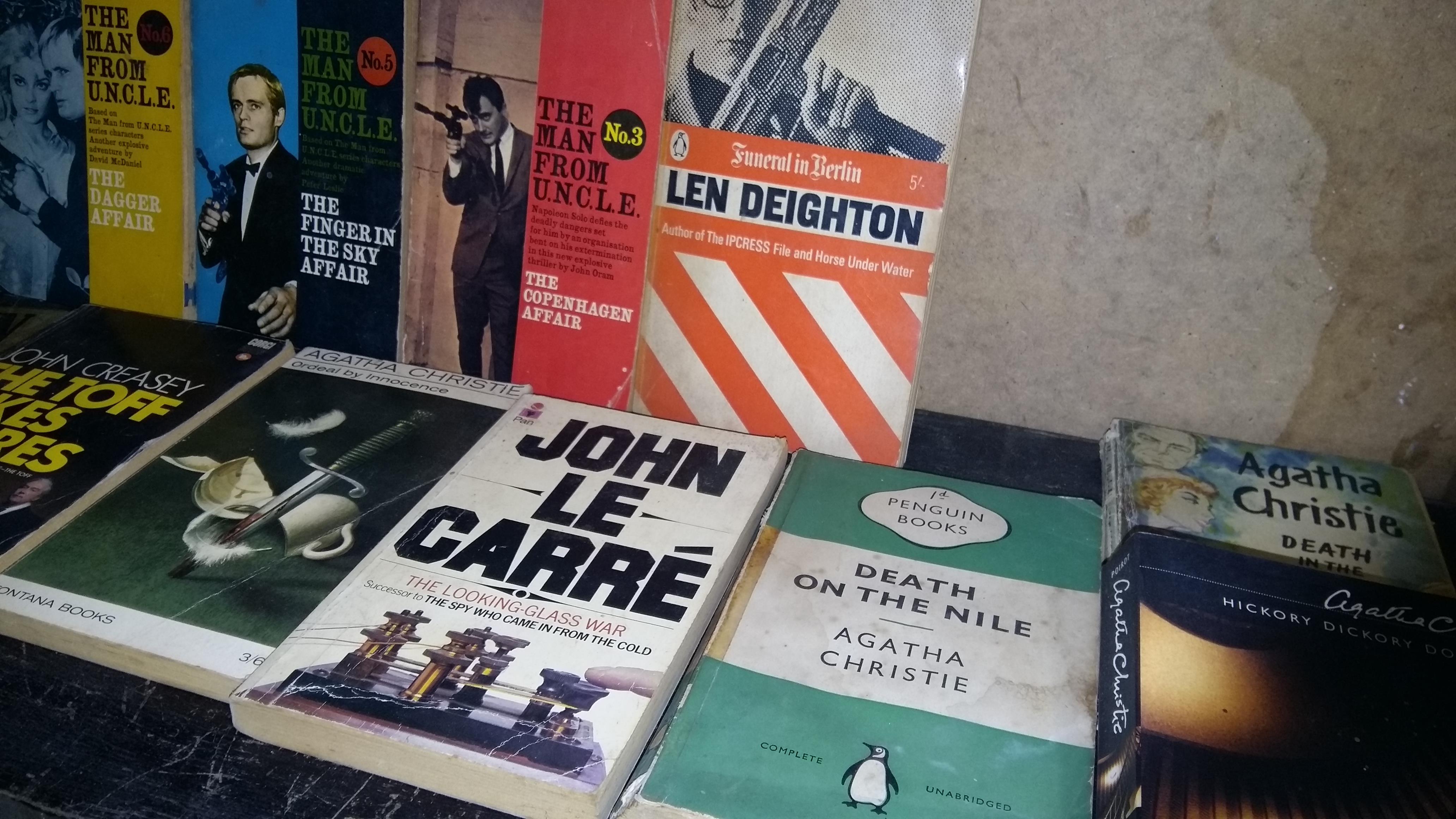 Various Crime Fiction Books, including The Man from UNCLE (12)