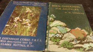 Gardening, decorative, botanic titles. 15 books