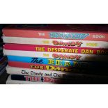 Childrens Annuals: collection of 18 various mainly Dandy and Beano